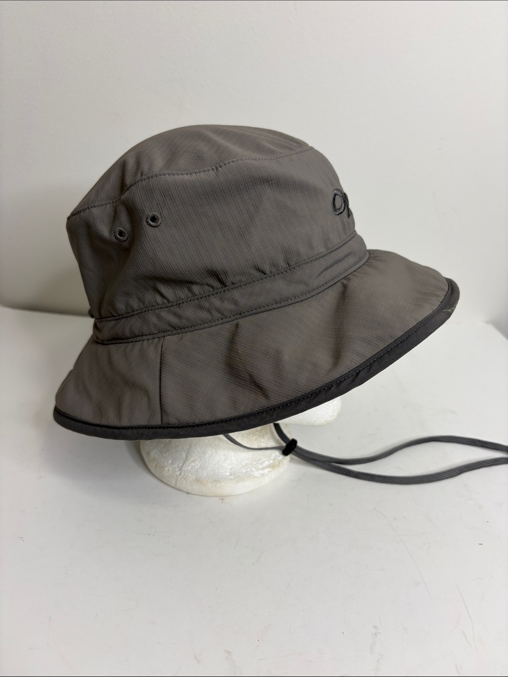 Outdoor Research Sun Bucket Hat Size Medium Gray Breathable Unisex Camping Fish